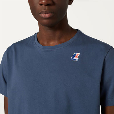 LE VRAI EDOUARD - T-SHIRTS & TOP - UNISEX - BLUE INDIGO