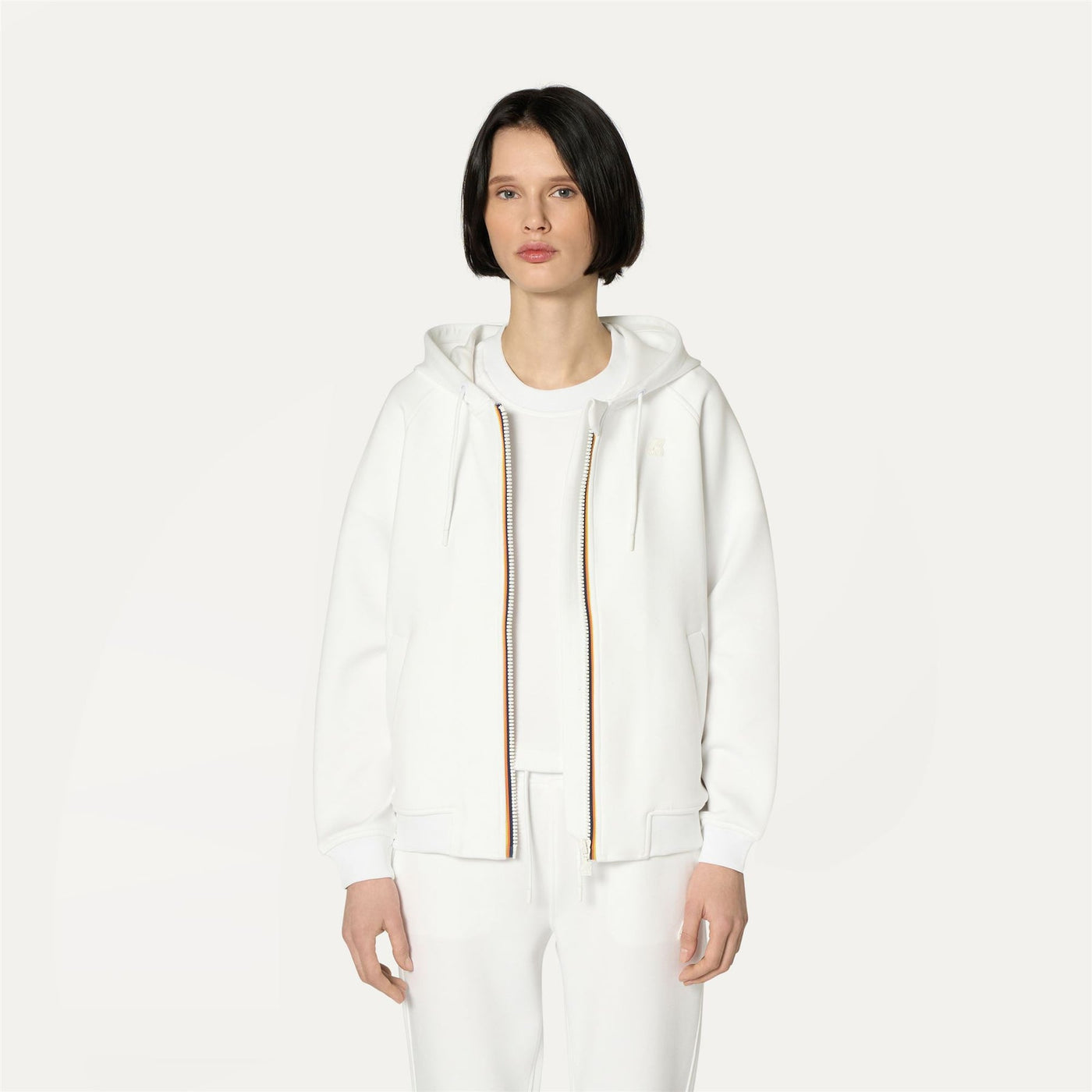 LYDIE LIGHT SPACER - FLEECE - WOMAN - WHITE