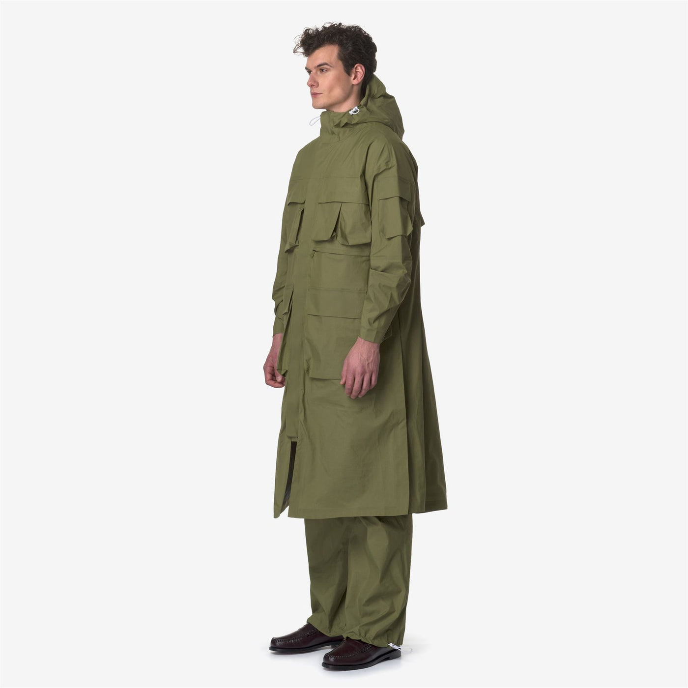 PARK - SHELL - JACKET - UNISEX - GREEN SPHAGNUM