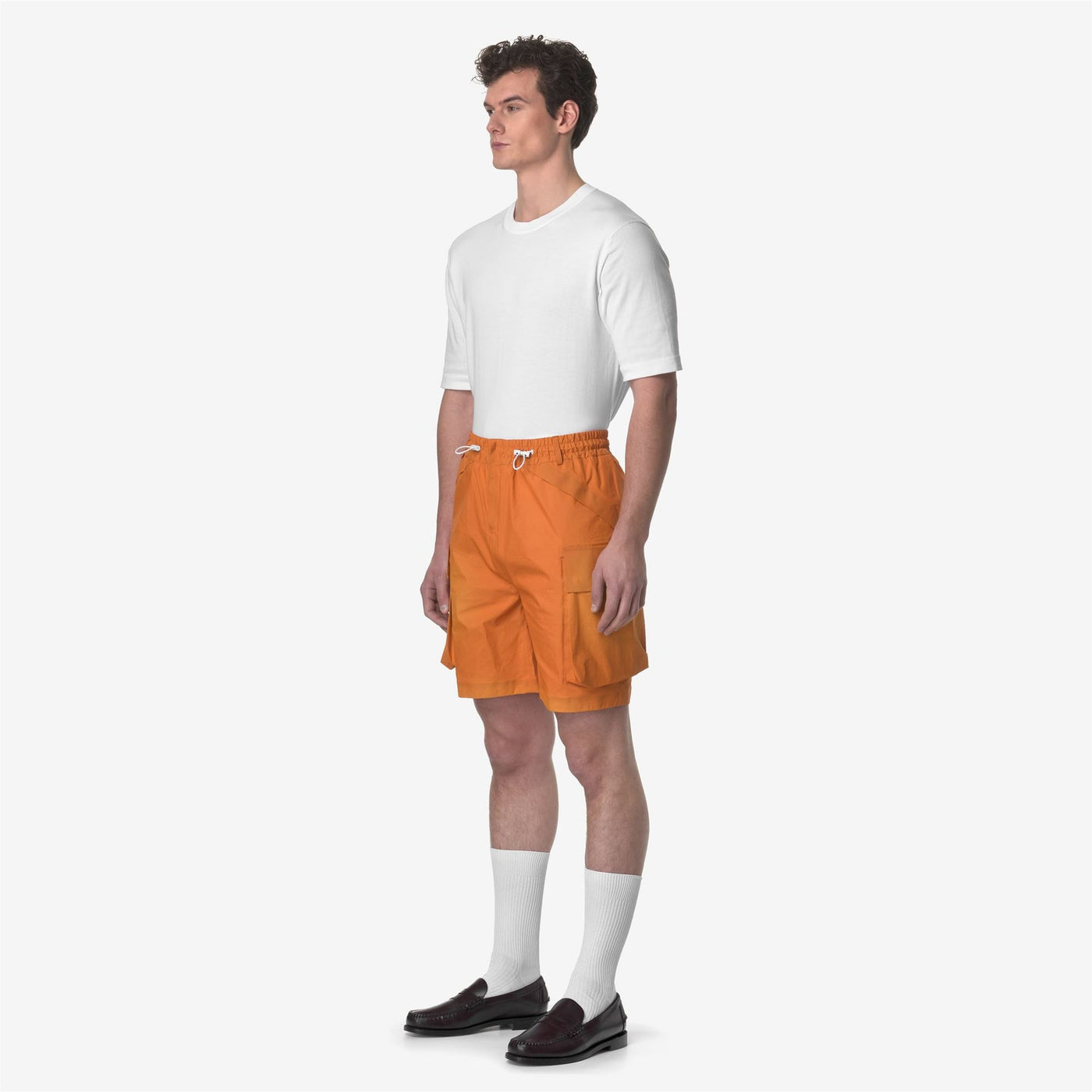 LEO - SHELL - SHORTS - UNISEX - ORANGE