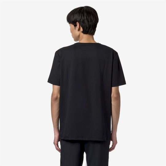 SERIL TRAVEL - T-SHIRTS & TOP - UNISEX - BLACK PURE