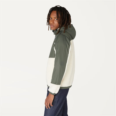 LE VRAI 3.0 NEIGE ORSETTO - FLEECE - UNISEX - GREEN BLACKISH