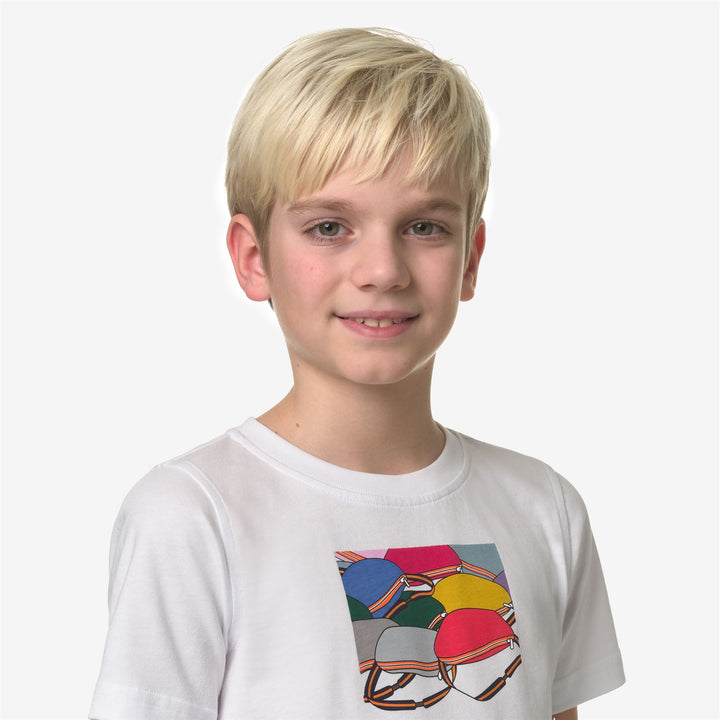 P. ODOM HERITAGE - T-SHIRTS & TOP - KIDS UNISEX -  WHITE