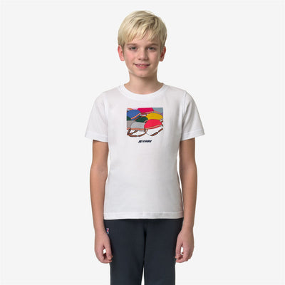 P. ODOM HERITAGE - T-SHIRTS & TOP - KIDS UNISEX -  WHITE