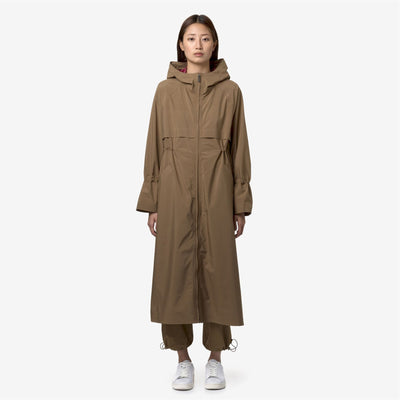 ISOE CLEAN LOOK 3L - JACKET - WOMAN - BROWN