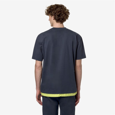 LE VRAI SERILLE NYLON P - T-SHIRTS & TOP - UNISEX - BLUE DEPTH