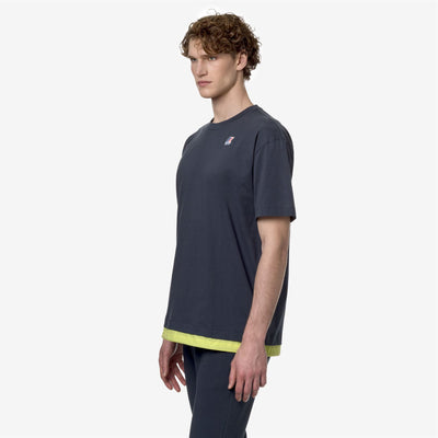 LE VRAI SERILLE NYLON P - T-SHIRTS & TOP - UNISEX - BLUE DEPTH