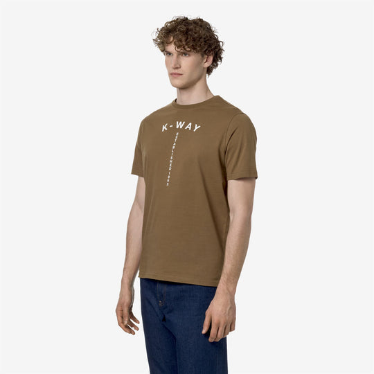 ODOM TYPO EST. - T-SHIRTS & TOP - MAN - BROWN CORDA