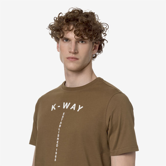 ODOM TYPO EST. - T-SHIRTS & TOP - MAN - BROWN CORDA