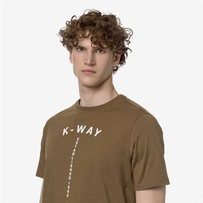 ODOM TYPO EST. - T-SHIRTS & TOP - MAN - BROWN CORDA