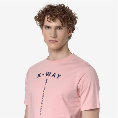 ODOM TYPO EST. - T-SHIRTS & TOP - MAN - PINK POWDER