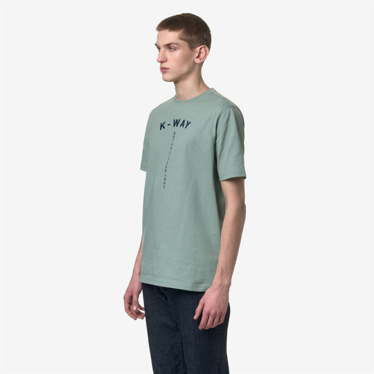 ODOM TYPO EST. - T-SHIRTS & TOP - MAN - GREEN MOLD