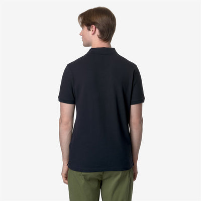 AMEDEE PIQUE - POLO SHIRT - MAN - BLUE DEPTH