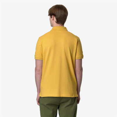 AMEDEE PIQUE - POLO SHIRT - MAN - YELLOW MIMOSA