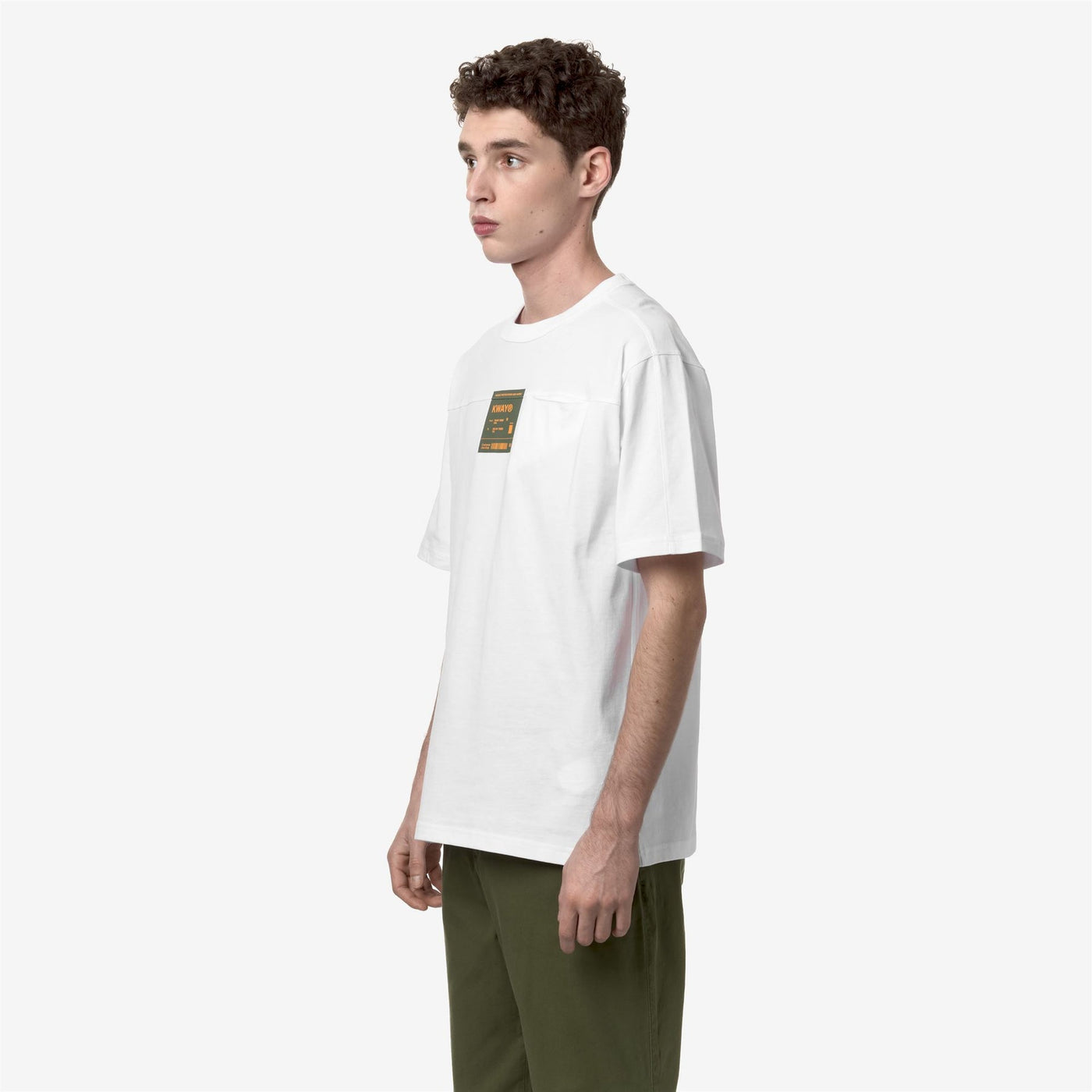 FANTOME CONTRAST POCKETS - T-SHIRTS & TOP - MAN - WHITE