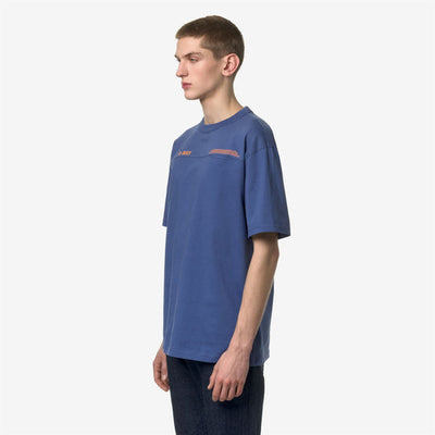 FANTOME LETTERING - POCKET - T-SHIRTS & TOP - MAN - BLUE ORANGE