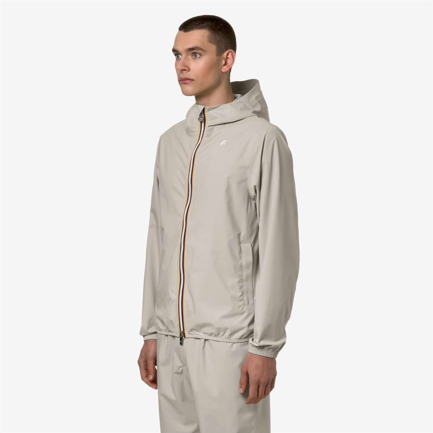 JACK ECO STRETCH DOT - JACKET - MAN - BEIGE LT