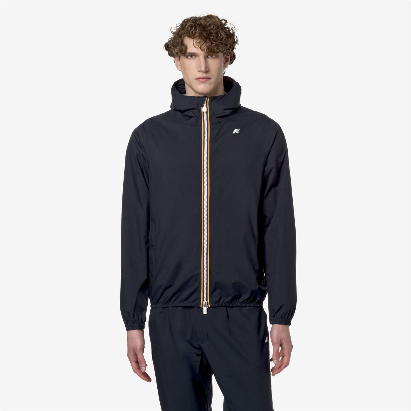 JACK ECO STRETCH DOT - JACKET - MAN - BLUE DEPTH