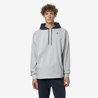 LE VRAI DONATIEN NYLON PC - FLEECE - UNISEX - GREY LT