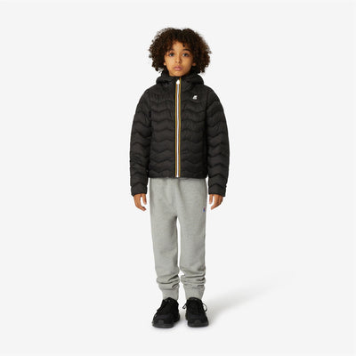 P. JACK ECO WARM - JACKET - KID UNISEX - BLACK