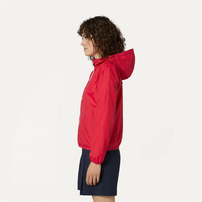 LE VRAI 3.0 Claudette - Jacket - Nylon - Woman - Red Berry