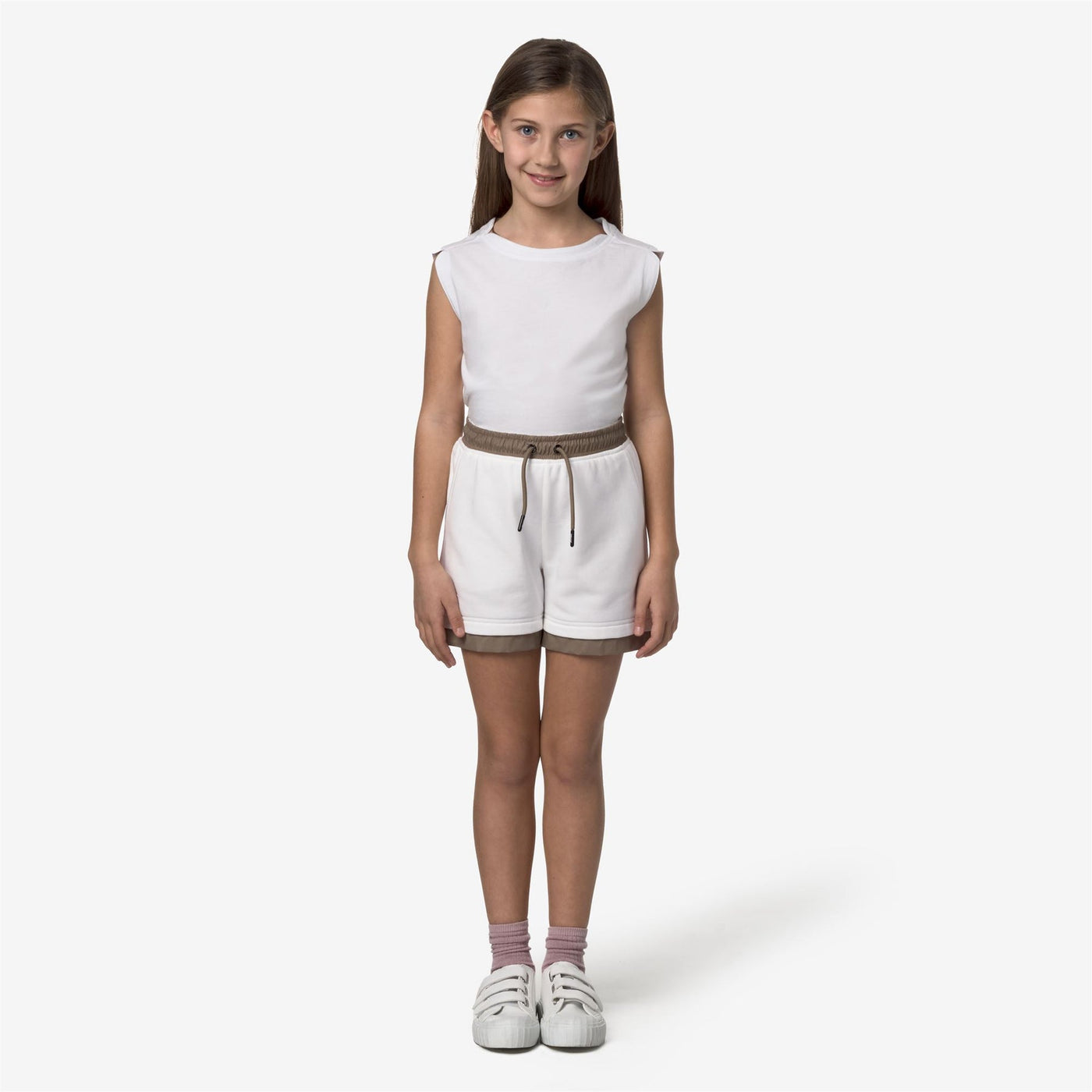 P. LE VRAI NEST NYLON PC - SHORTS - KID UNISEX - WHITE