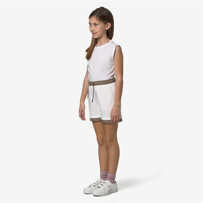 P. LE VRAI NEST NYLON PC - SHORTS - KID UNISEX - WHITE