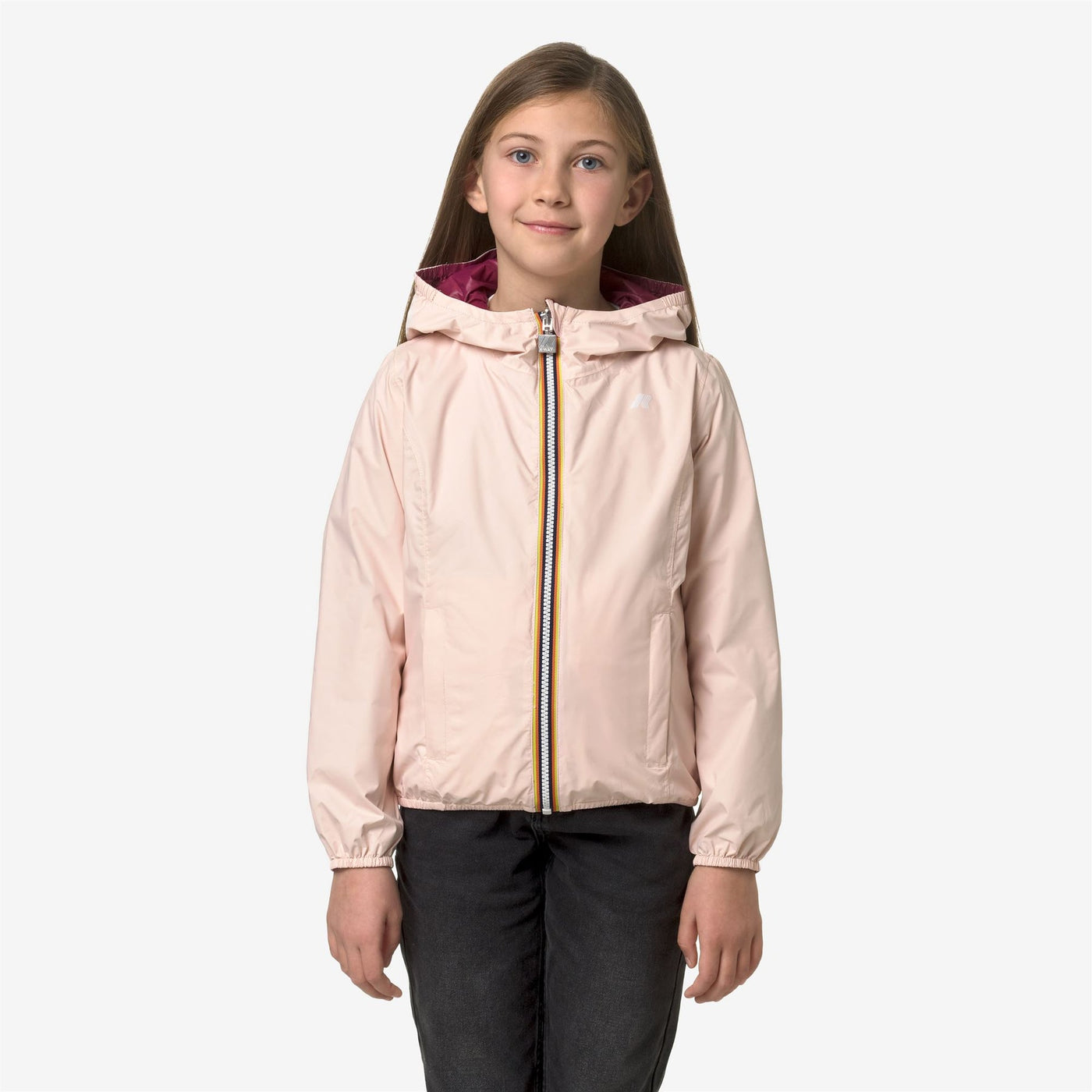 P. LILY ECO PLUS DOUBLE - JACKET - KID UNISEX - PINK RED