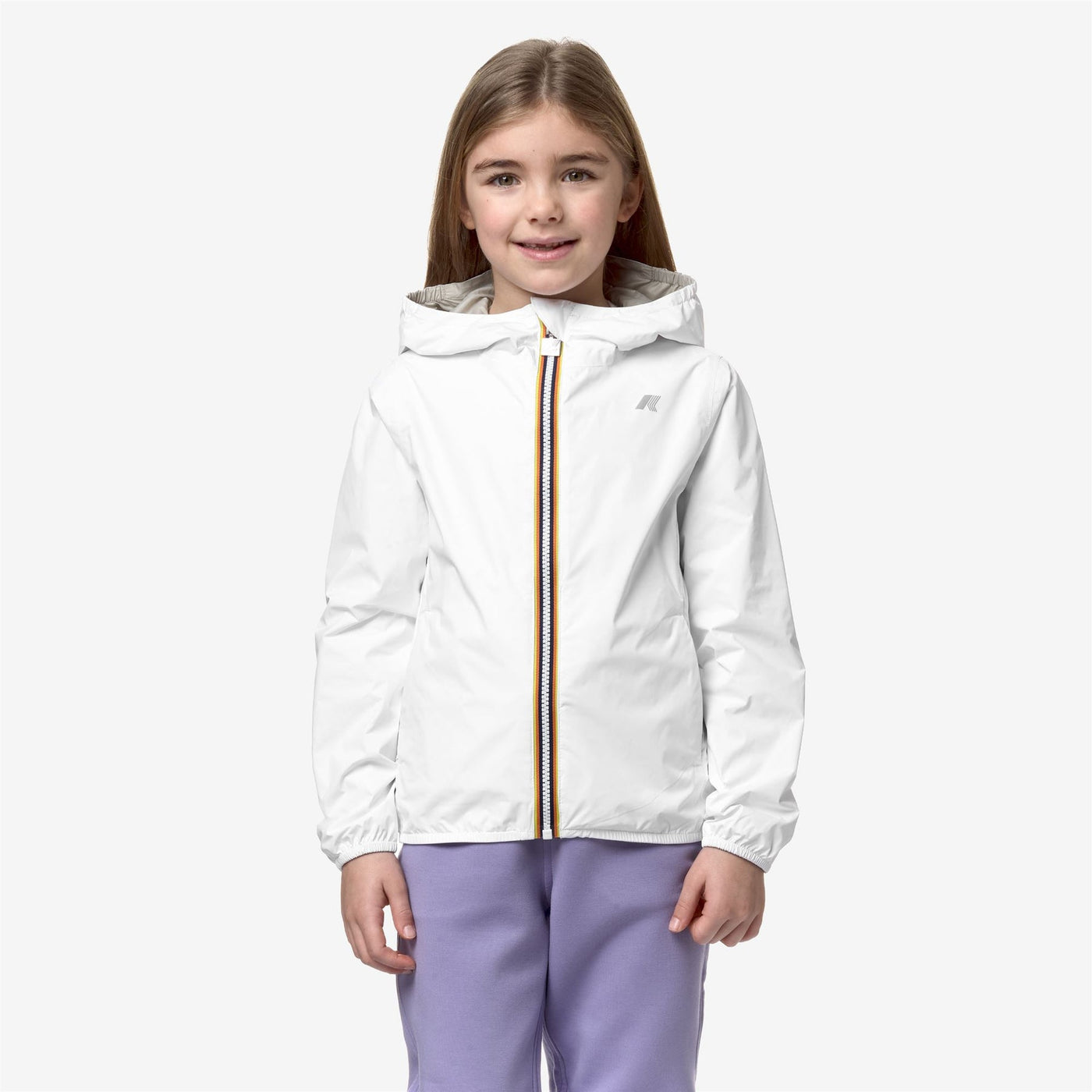 P. LILY ECO PLUS DOUBLE - JACKET - KID UNISEX - WHITE BEIGE