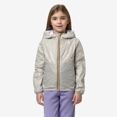 P. LILY ECO PLUS DOUBLE - JACKET - KID UNISEX - WHITE BEIGE