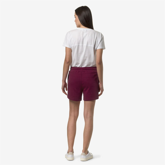 RIKA - SHORTS - WOMAN - RED DK