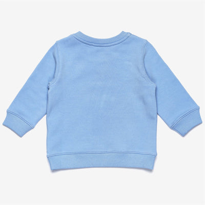 E. BAPTISTELLE - FLEECE - KID UNISEX - AZURE LT MARINE