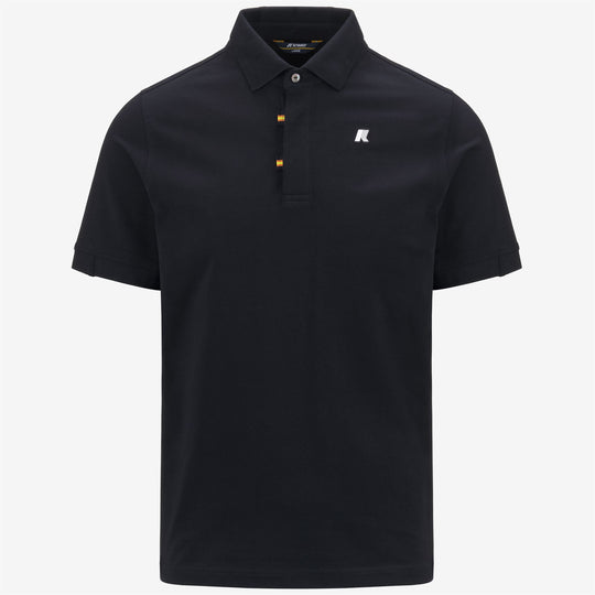 ALDERIC STRETCH JERSEY - POLO SHIRT - MAN - BLUE DEPTH