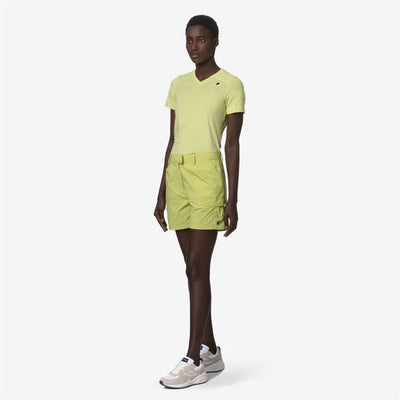 ARGALPS - SHORTS - WOMAN - Green Celery