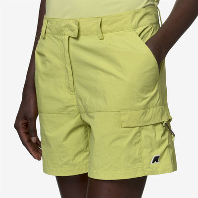 ARGALPS - SHORTS - WOMAN - Green Celery