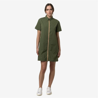 RUANELLE - DRESS - WOMAN - GREEN CYPRESS