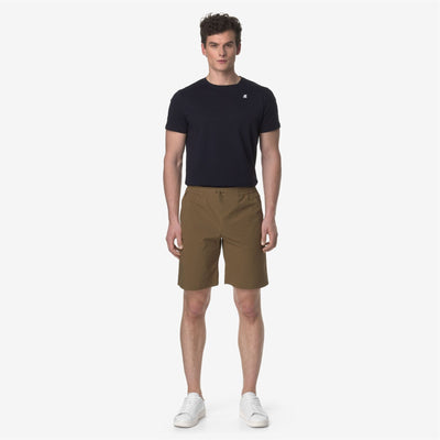 REMIS - SHORTS - MAN - BROWN CORDA