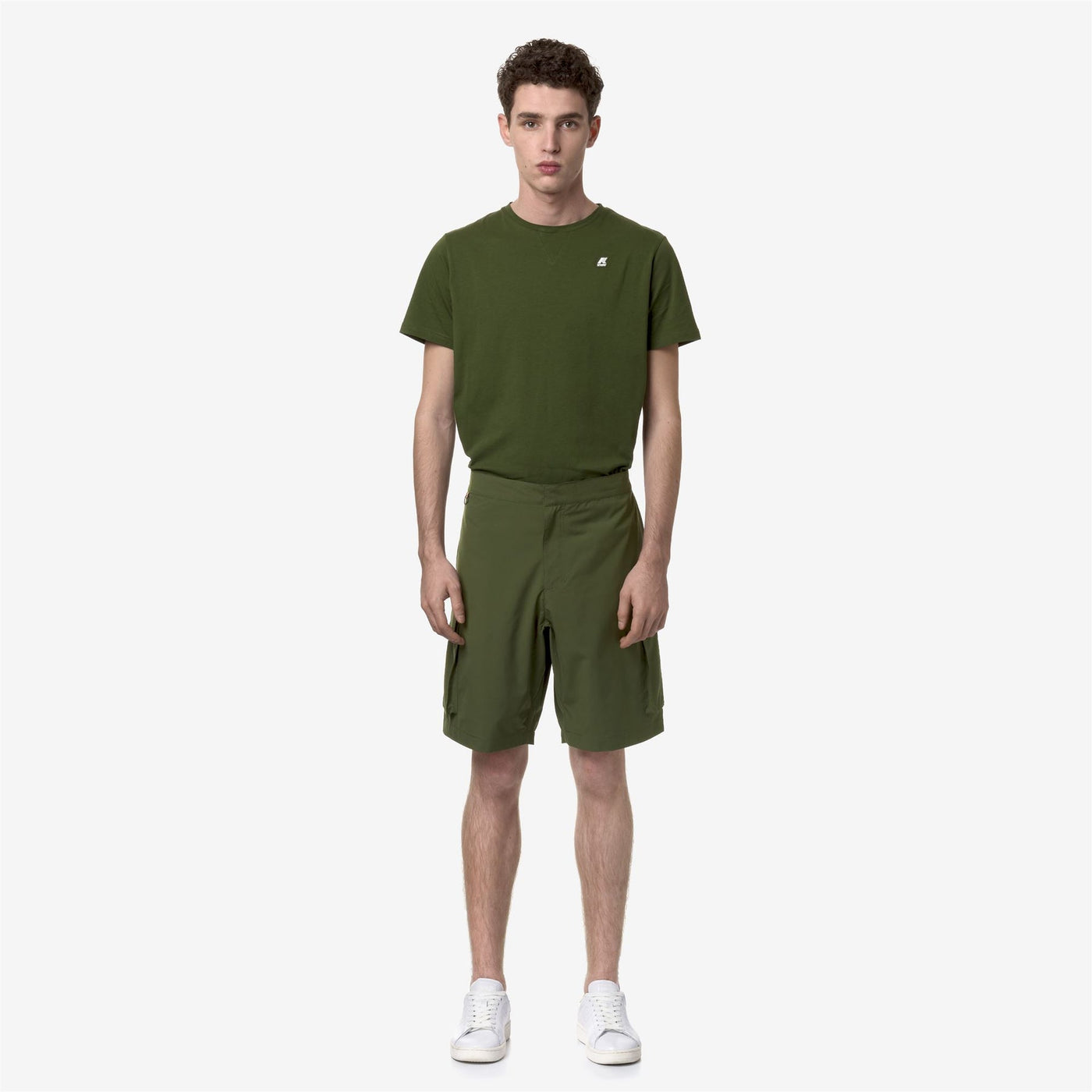 BASTYEL - SHORTS - MAN - GREEN CYPRESS