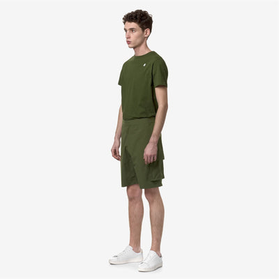 BASTYEL - SHORTS - MAN - GREEN CYPRESS