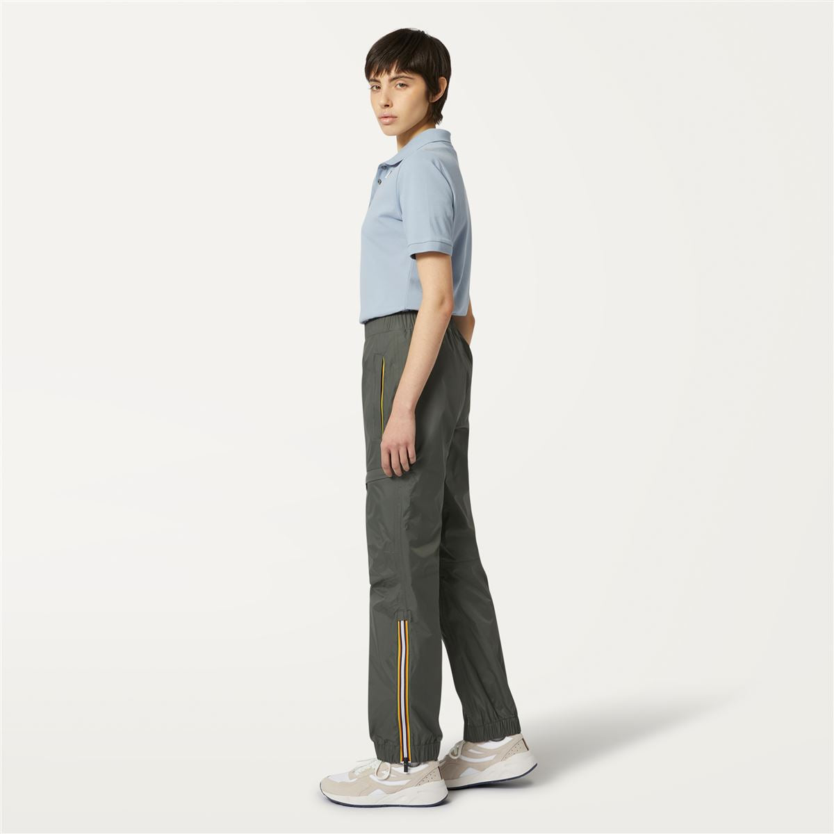 LE VRAI 3.0 EDGARD - PANTS - UNISEX - GREEN BLACKISH