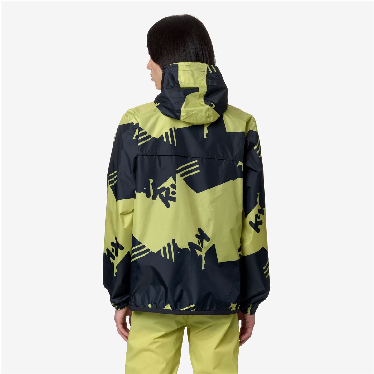 LE VRAI 3.0 CLAUDE GRAPHIC - JACKET - UNISEX - GREEN CELERY BLUE DE