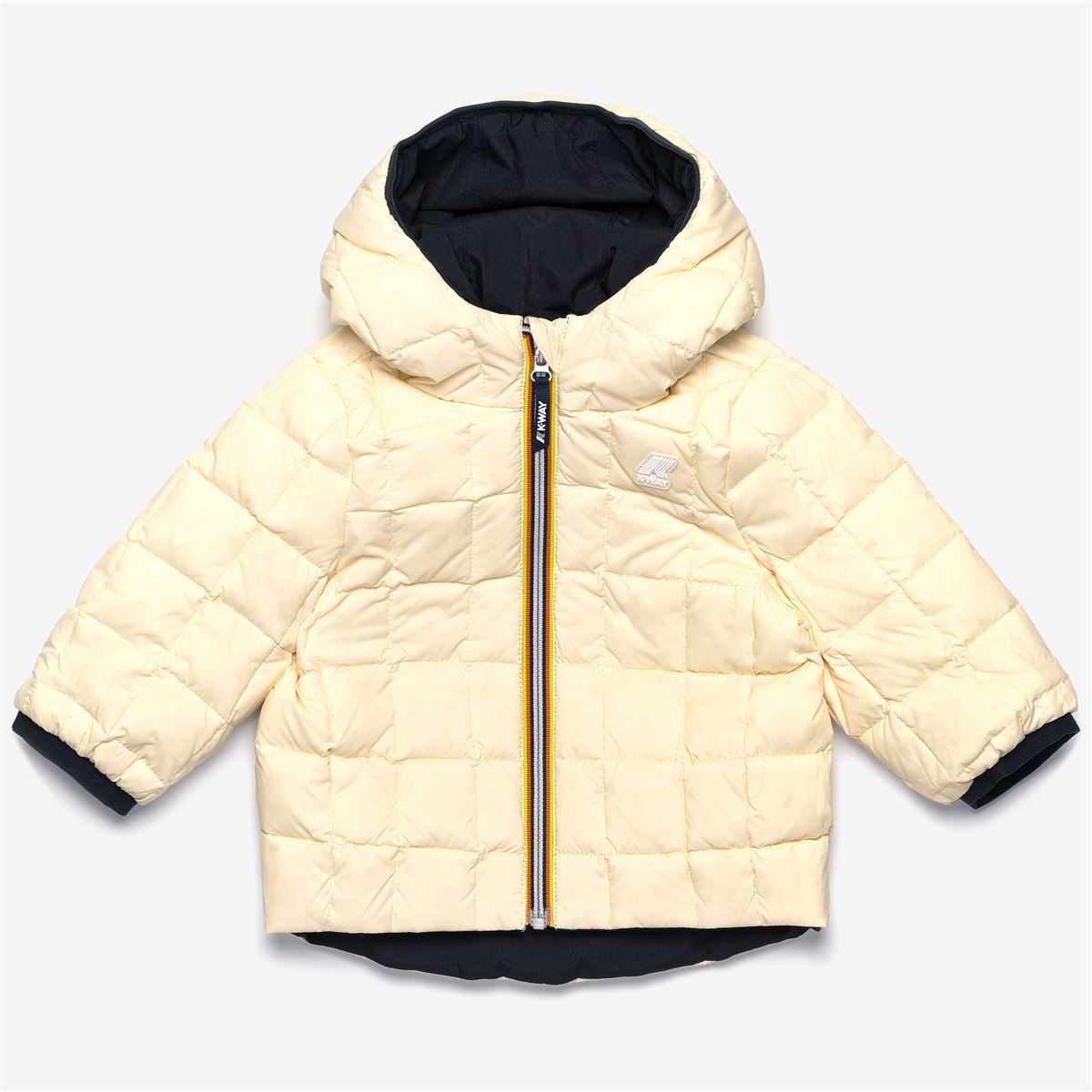 E. JACK ECO STRETCH THERMO DOU - JACKET - BABY - BLUE BEIGE