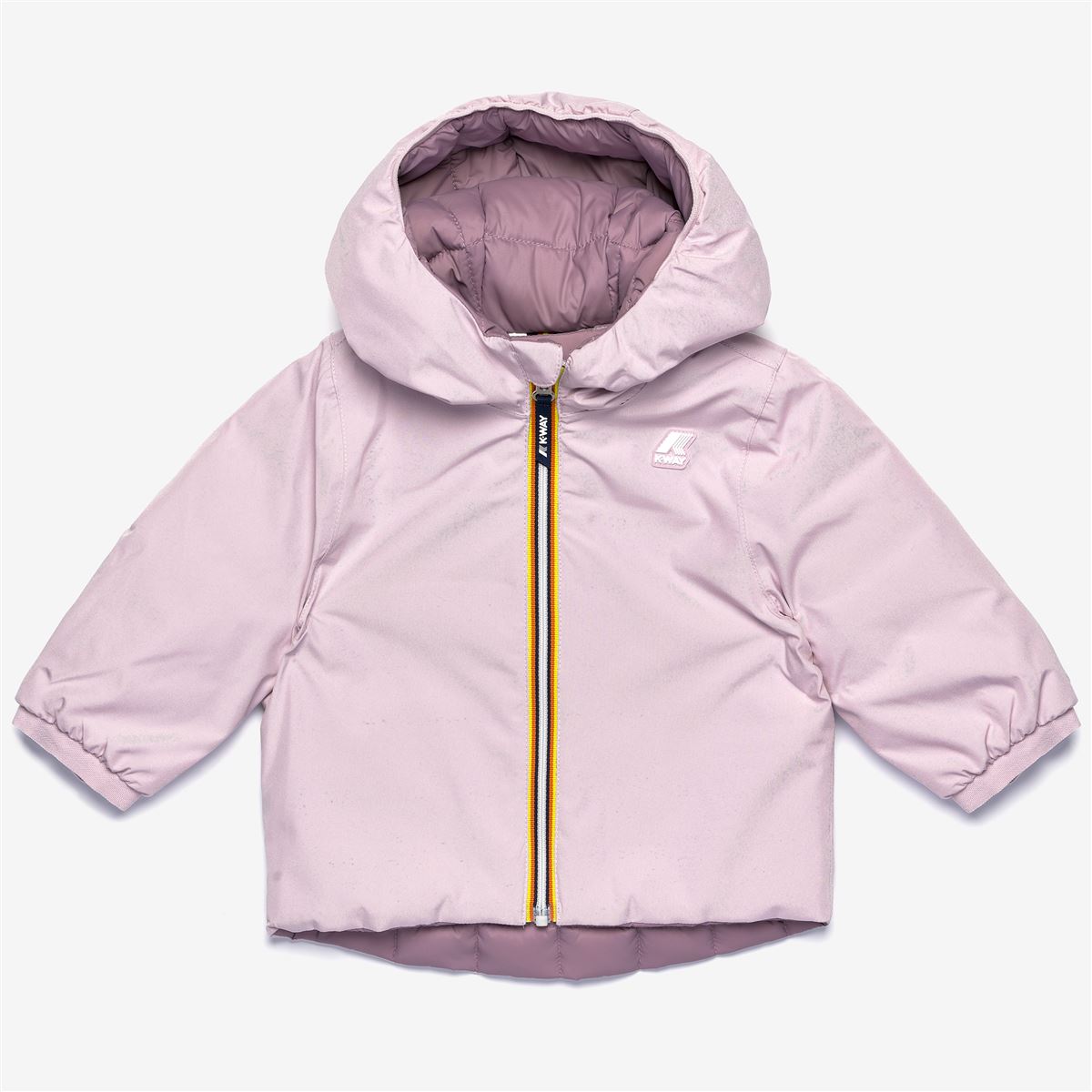 E. JACK ECO STRETCH THERMO DOU - JACKET - BABY - PINK VIOLET