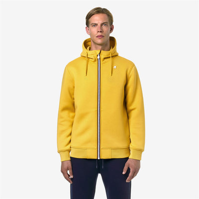 RAINER SPACER - FLEECE - MAN - YELLOW ZAFFERANO