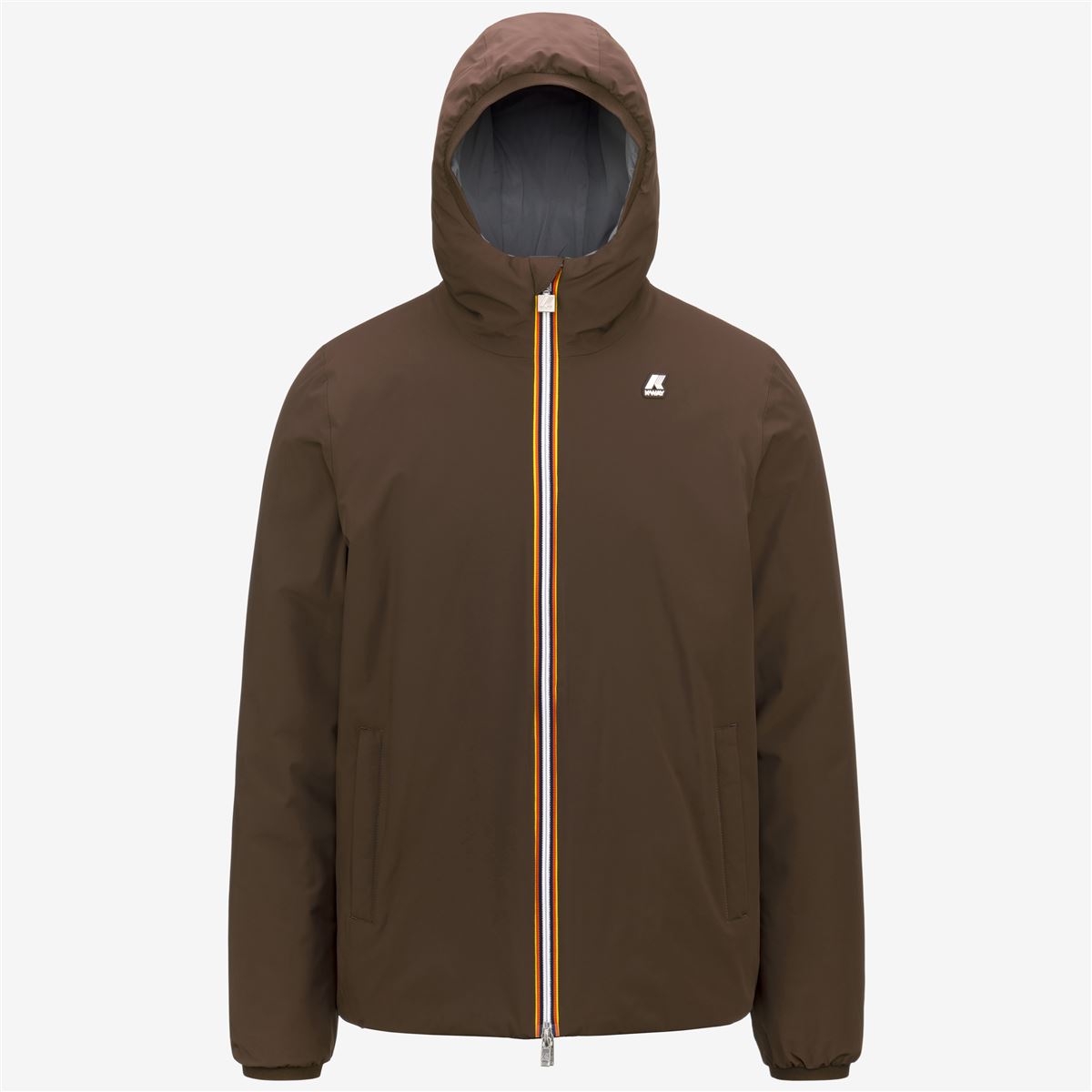 JACK WARM DOUBLE - JACKET - MAN - BROWN GREY