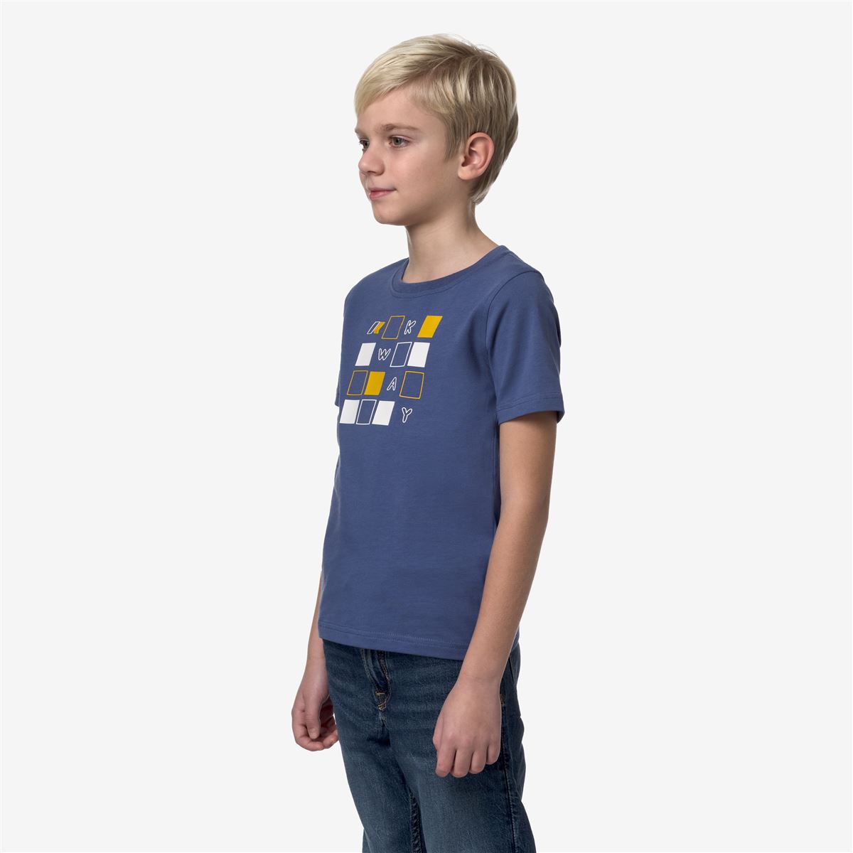 P. ODOM PUZZLE - T-SHIRTS & TOP - KID UNISEX - BLUE FIORD