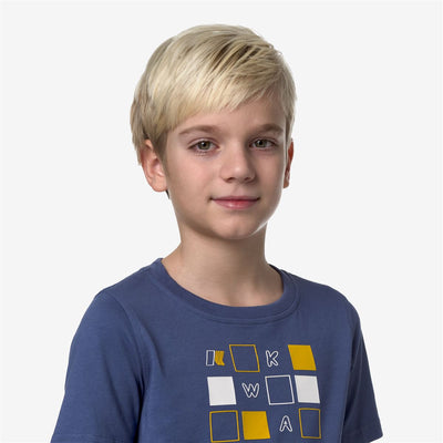 P. ODOM PUZZLE - T-SHIRTS & TOP - KID UNISEX - BLUE FIORD