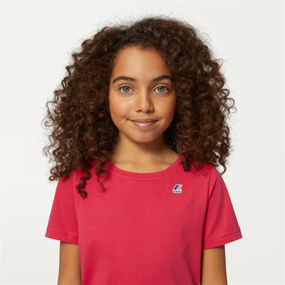 P. LE VRAI 3.0 EDOUARD - T-SHIRTS & TOP - KIDS UNISEX - RED BERRY