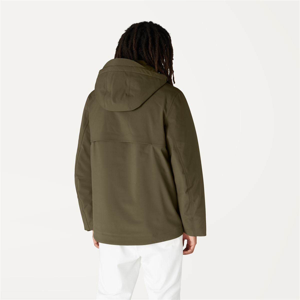 JACKEL BONDED PADDED - JACKET - MAN - GREEN BLACKISH