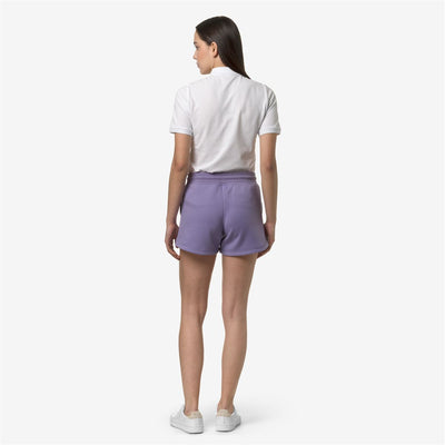 RIKETTE LIGHT SPACER - SHORTS - WOMAN - VIOLET